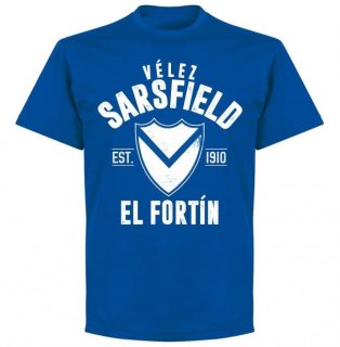 Velez Sarsfield Established T-Shirt - Royal