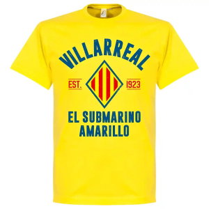Villarreal Established T-Shirt - Yellow