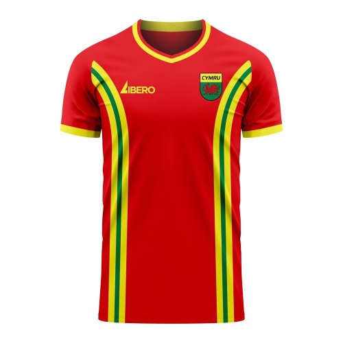 Wales 2025-2026 Home Concept Football Kit (Libero)
