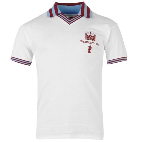 Score Draw West Ham 1980 Away Shirt