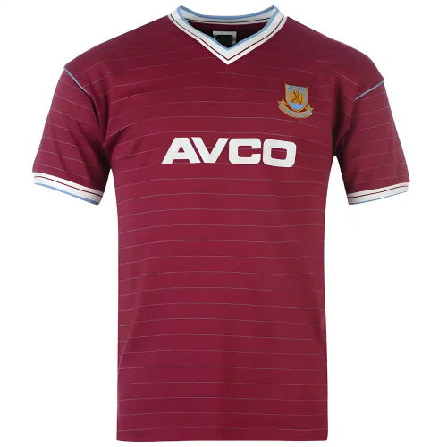 Score Draw West Ham 1986 Home Shirt