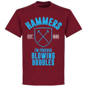 West Ham Established T-Shirt - Maroon