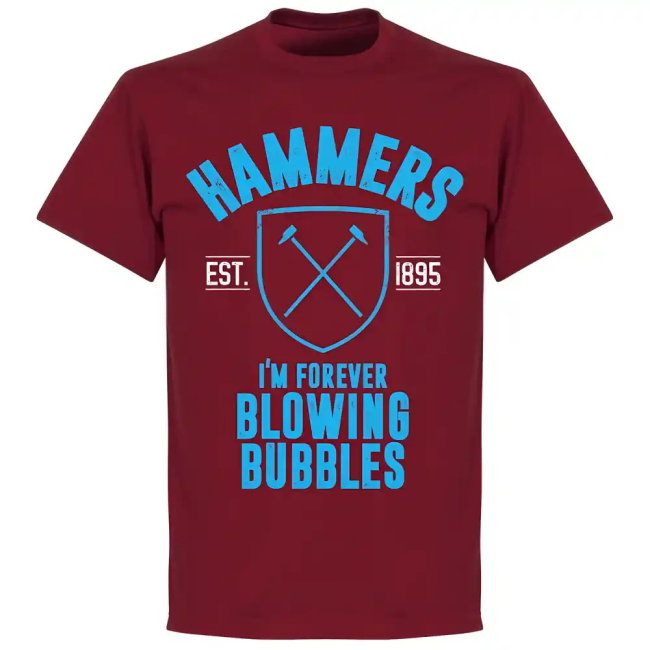 West Ham Established T-Shirt - Maroon