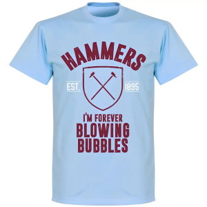 West Ham Established T-Shirt - Sky