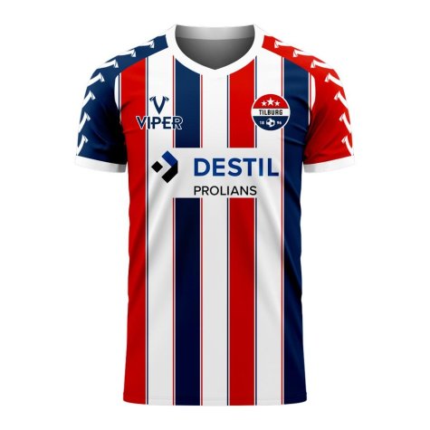Willem II 2022-2023 Home Concept Football Kit (Viper) - Little Boys