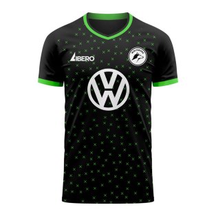 Wolfsburg 2023-2024 Third Concept Football Kit (Libero)