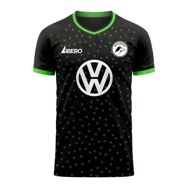 Wolfsburg 2024-2025 Third Concept Football Kit (Libero)