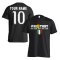 Juventus History Winners T-Shirt (Your Name) - Black