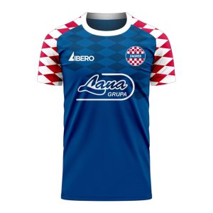 Dinamo Zagreb 2022-2023 Home Concept Football Kit (Libero) - Little Boys
