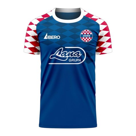 Dinamo Zagreb 2022-2023 Home Concept Football Kit (Libero) - Kids