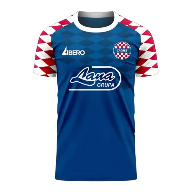 Dinamo Zagreb 2025-2026 Home Concept Football Kit (Libero) - Little Boys