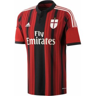 2014-15 AC Milan Adidas Home Football Shirt