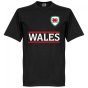 Wales Aaron Ramsey 10 Team T-Shirt - Black