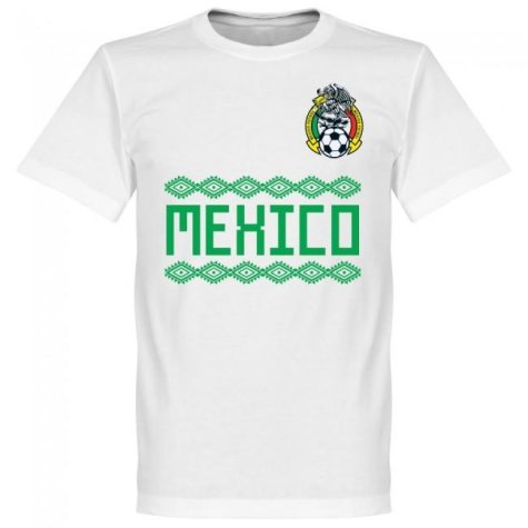 Mexico J. Hernandez 14 Team T-Shirt - White