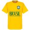 Brasil Gabriel Jesus 9 Team T-Shirt - Yellow