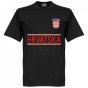 Croatia Rakitic 7 Team T-Shirt - Black