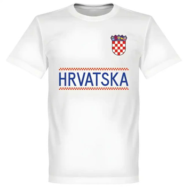 Croatia Ivan Perisic 4 Team T-Shirt - White