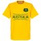 Australia Mooy 13 Team T-Shirt - Yellow