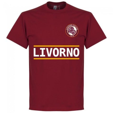 Livorno Lucarelli 99 Team T-Shirt - Maroon