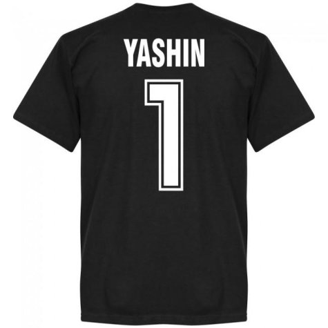 Russia Team Yashin T-Shirt - Black
