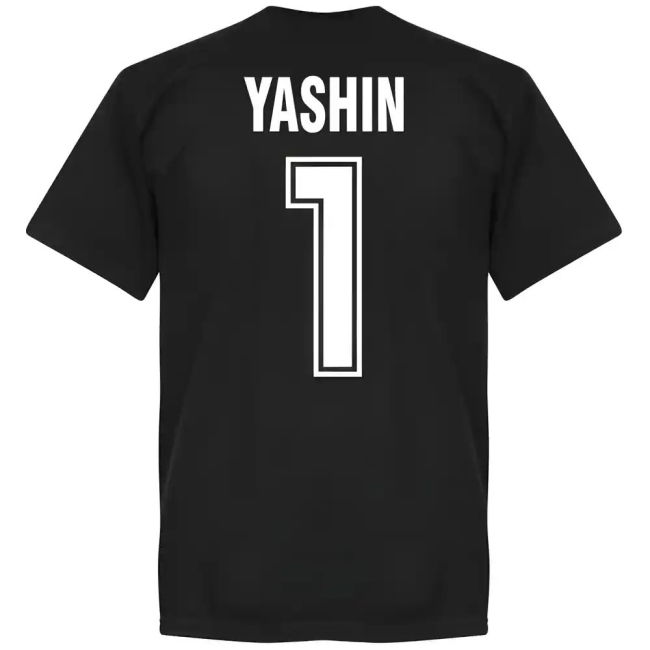 Russia Team Yashin T-Shirt - Black