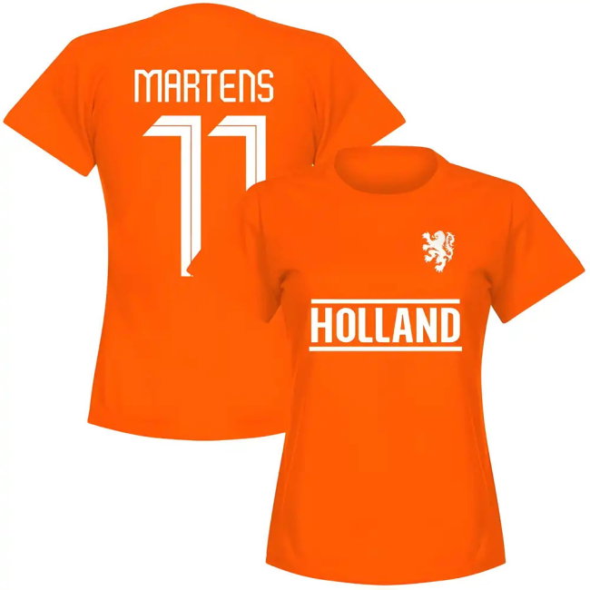 Holland Team Womens Martens 11 T-shirt - Orange