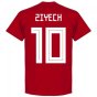 Morocco Ziyech 10 Team T-Shirt - Red