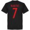 Croatia Rakitic 7 Team T-Shirt - Black