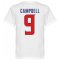 Costa Rica Campbell 9 Team T-Shirt - White