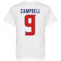 Costa Rica Campbell 9 Team T-Shirt - White