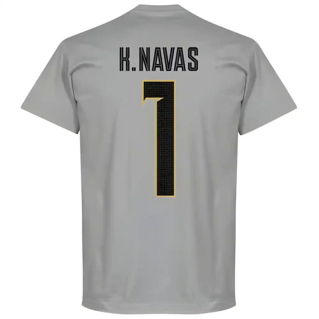 Costa Rica K. Navas 1 Team GK T-Shirt - Grey