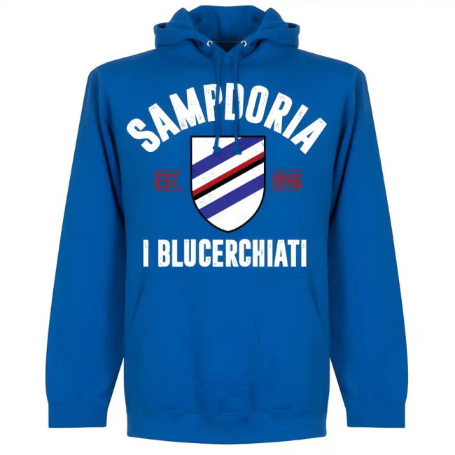 Sampdoria Established Hoodie - Royal