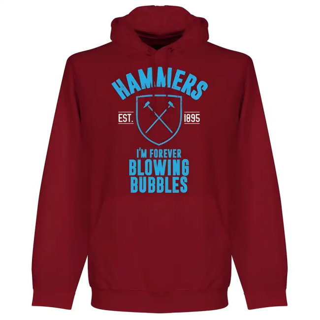 West Ham Established Hoodie - Maroon