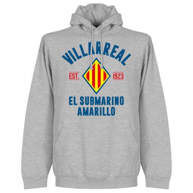 Villarreal Established Hoodie - Grey