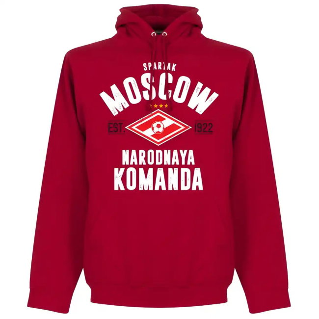 Spartak Moscow Established Hoodie - Red