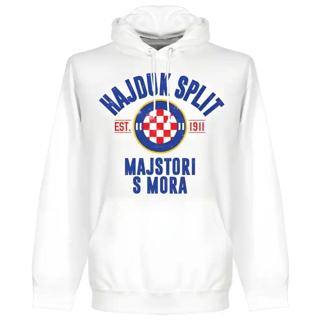 Hajduk Split Established Hoodie - White