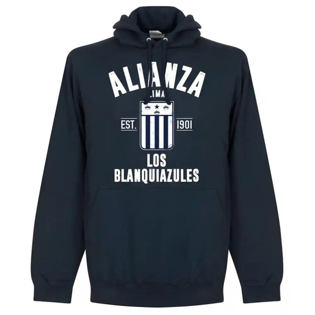 Alianza Lima Established Hoodie - Navy