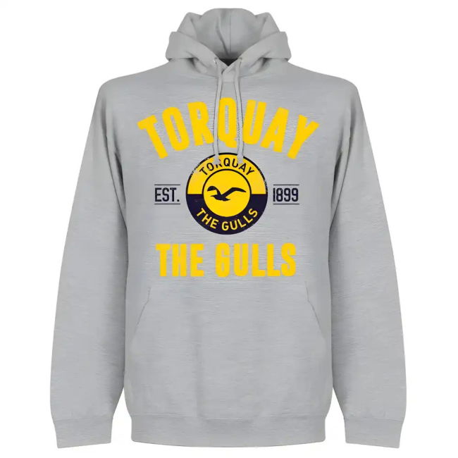 Torquay Established Hoodie - Grey