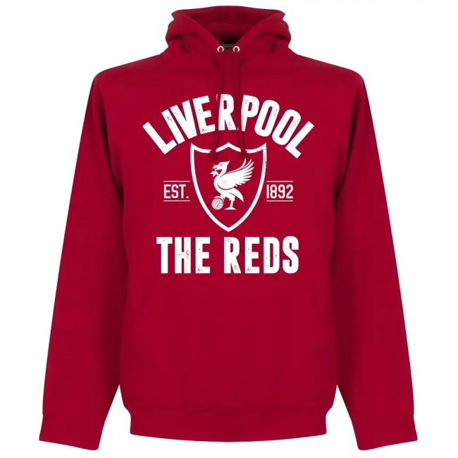 Liverpool Established Hoodie - Red