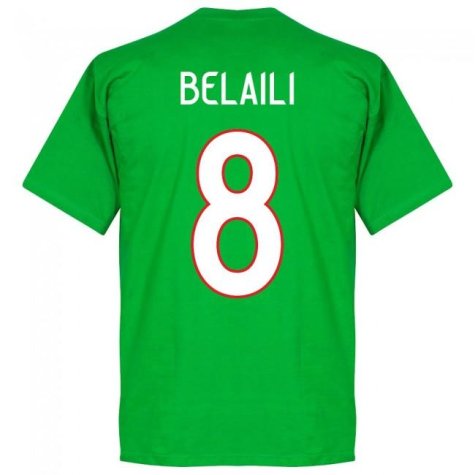 Algeria Belaili 8 Team T-Shirt - Green