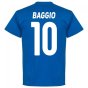 Brescia Roberto Baggio Team T-Shirt - Royal