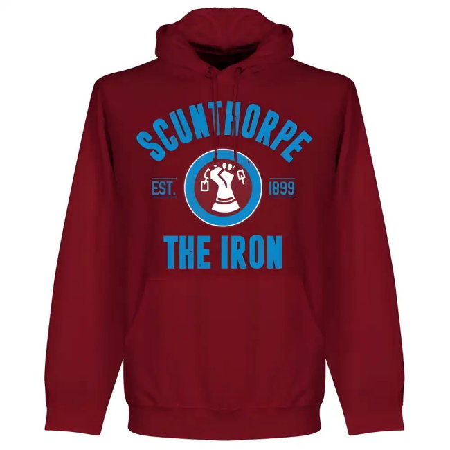 Scunthorpe Established Hoodie - Maroon