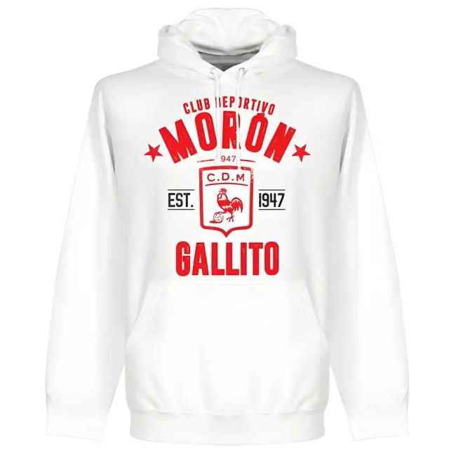 Deportivo Moron Established Hoodie - White