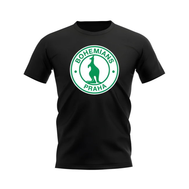 Bohemians Praha Badge T-shirt (Black)