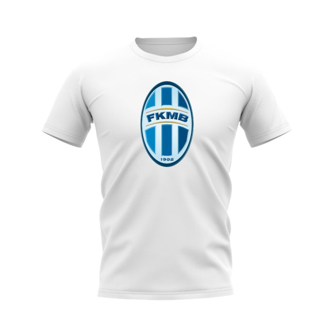 Mlada Boleslav Badge T-shirt (White)