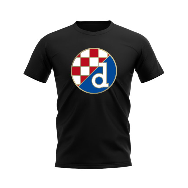Dinamo Zagreb Badge T-shirt (Black)