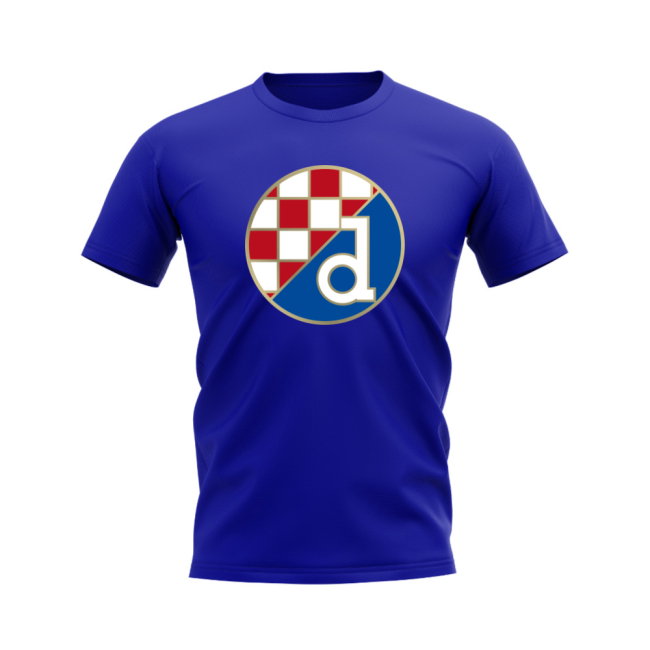 Dinamo Zagreb Badge T-shirt (Royal Blue)