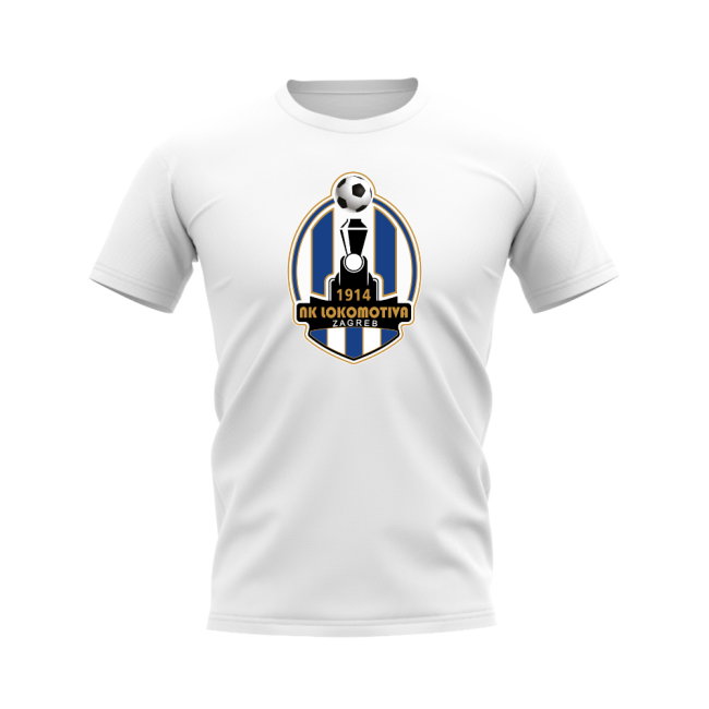 NK Lokomotiva Badge T-shirt (White)