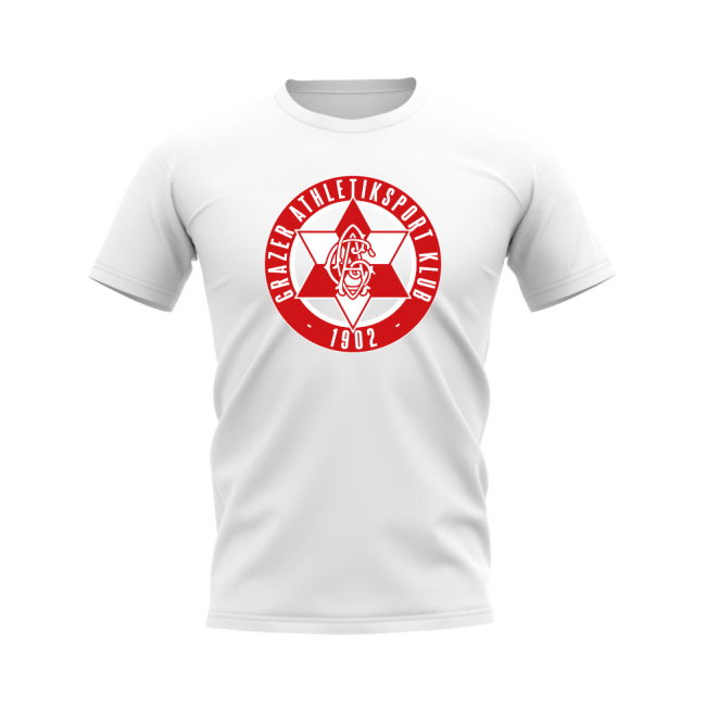 Grazer AK Badge T-shirt (White)