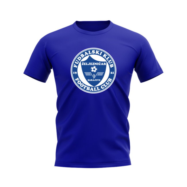FK Zeljeznicar Sarajevo Badge T-shirt (Blue)